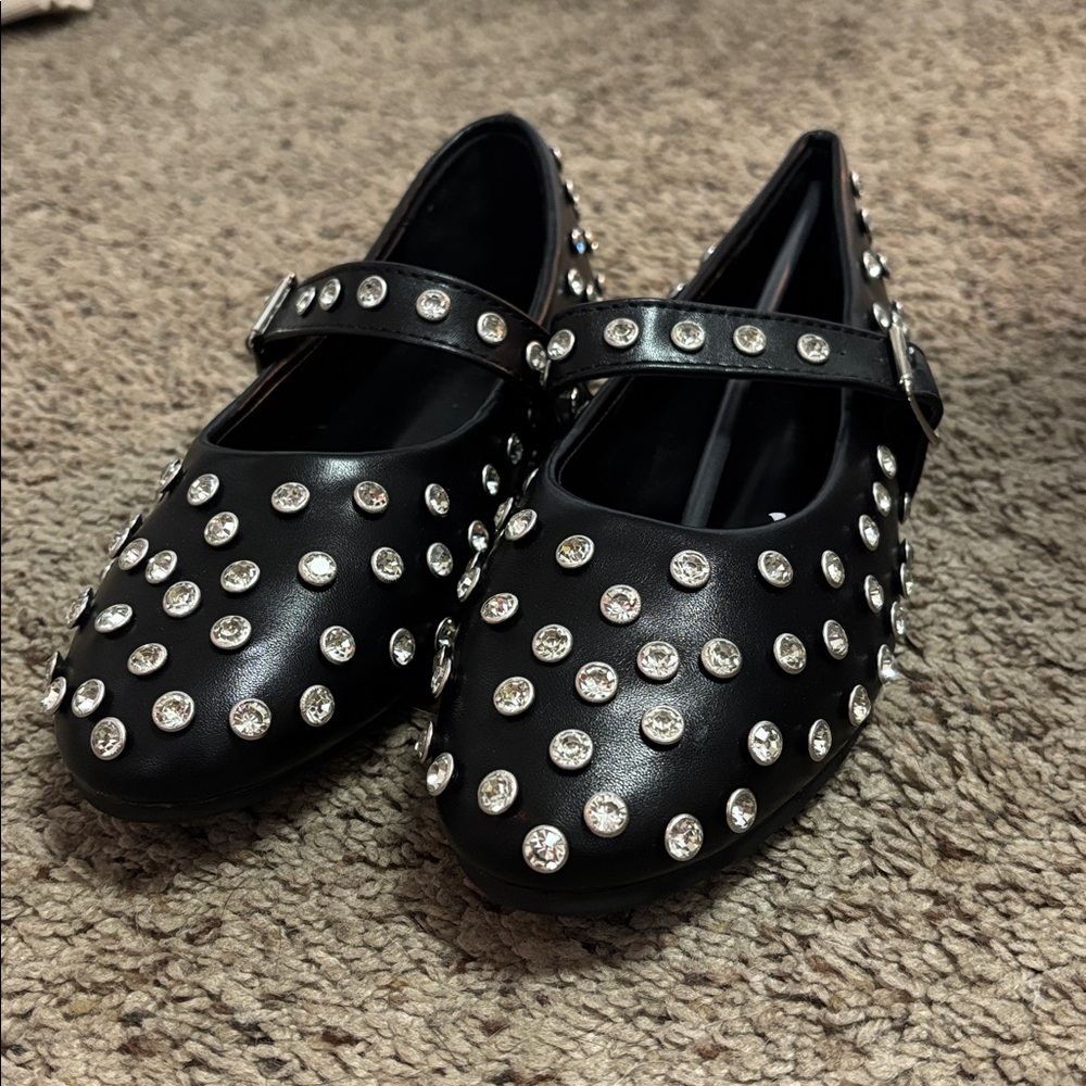 Studded Ballerina Flats - Picture 3 of 4
